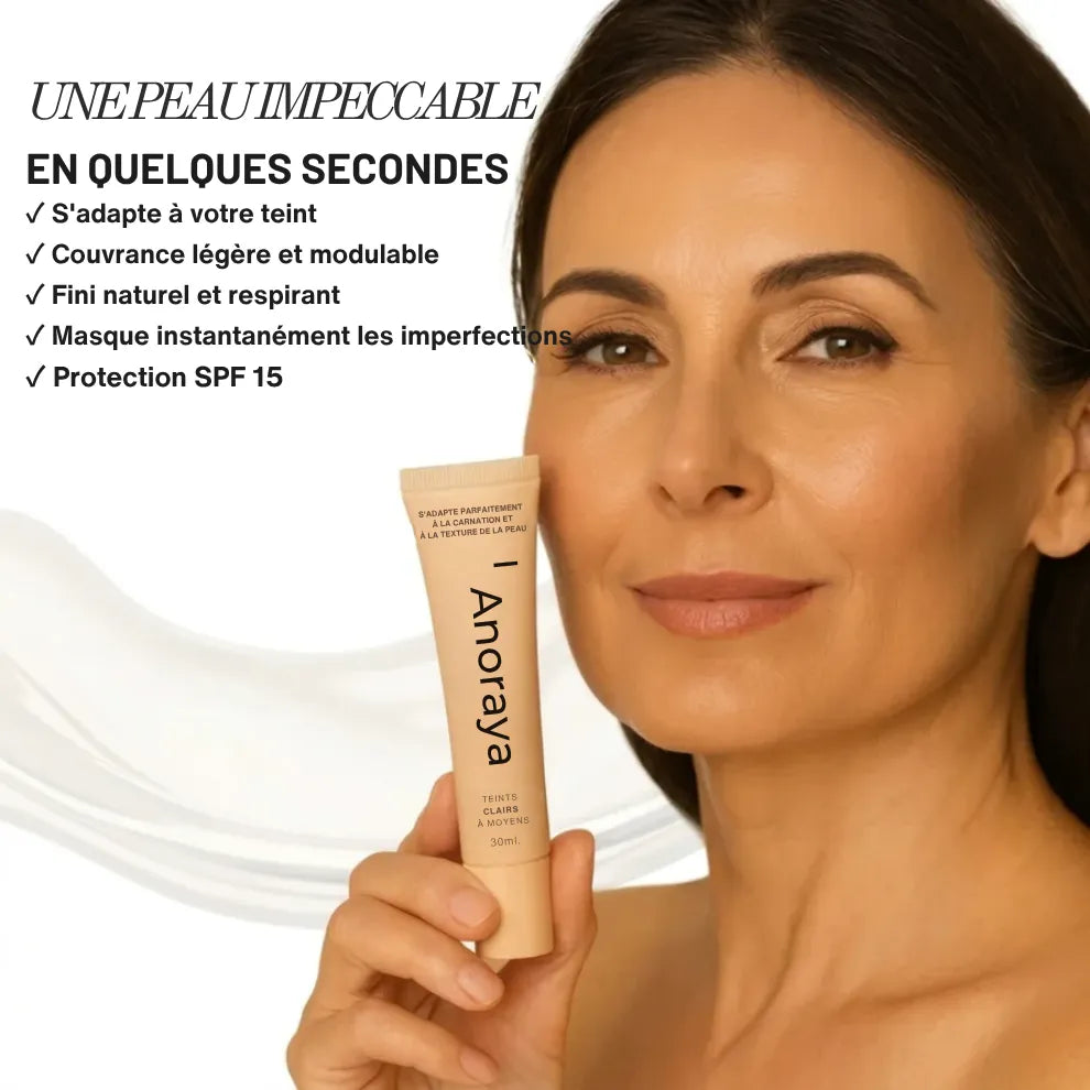 Anoraya™ - Fond de teint assorti à la couleur
