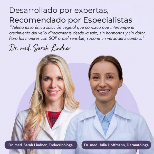 Inhibidor vegetal del crecimiento del vello