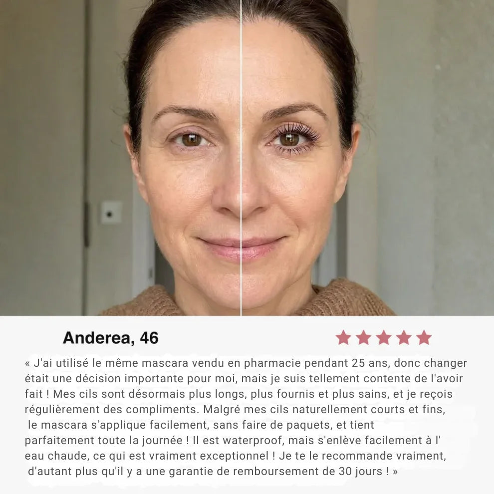 Anoraya - Le mascara spécialement conçu pour les cils matures