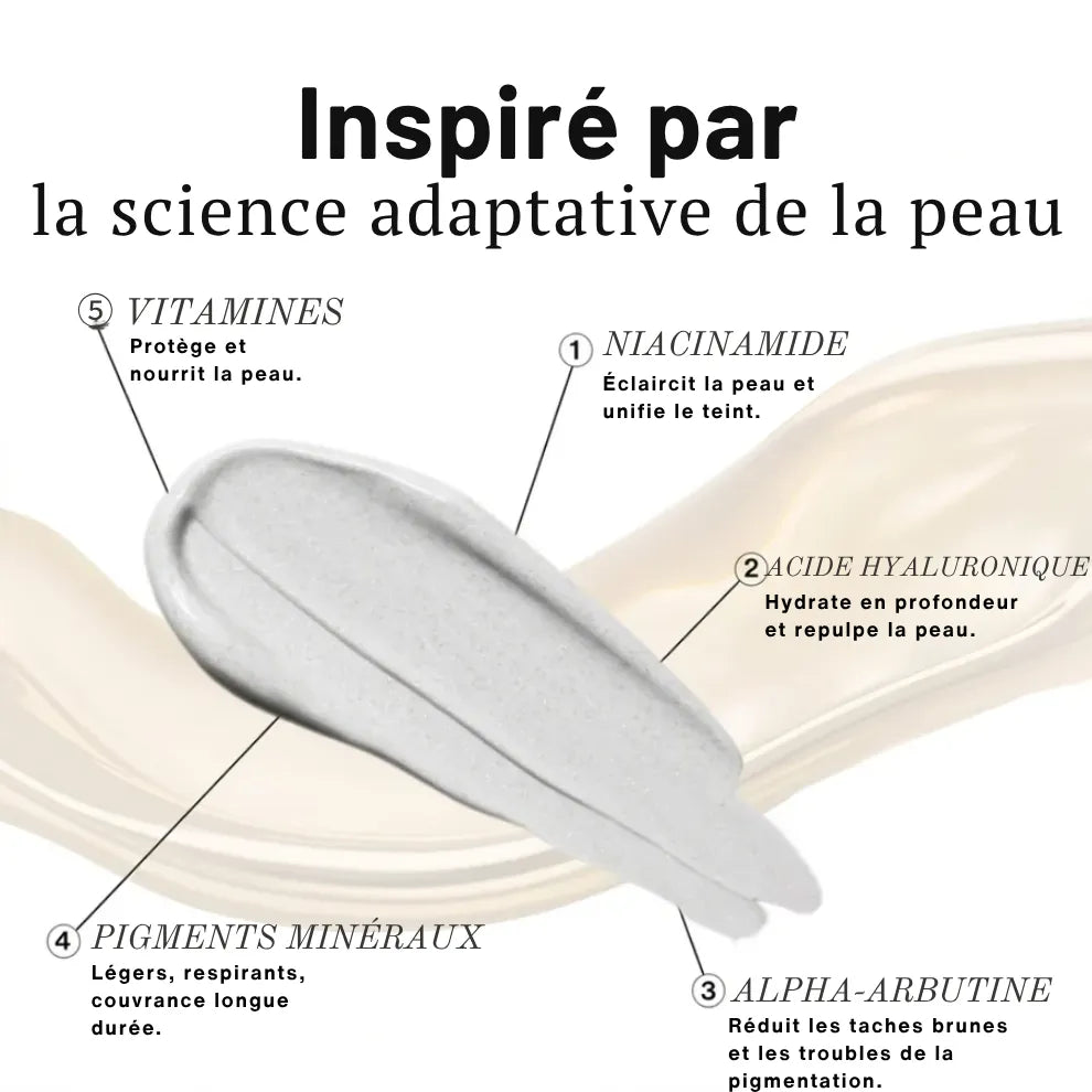 Anoraya™ - Fond de teint assorti à la couleur