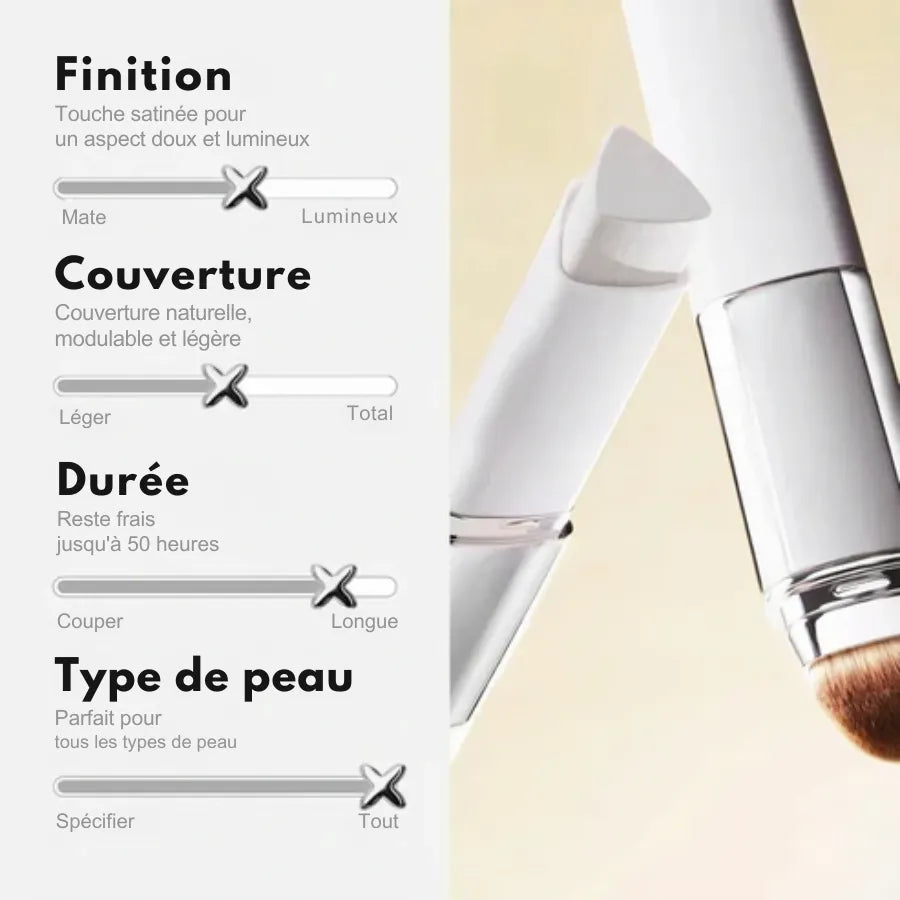Fond de teint adaptatif – Teint parfait, naturel et lumineux