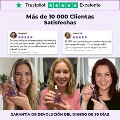 Inhibidor vegetal del crecimiento del vello