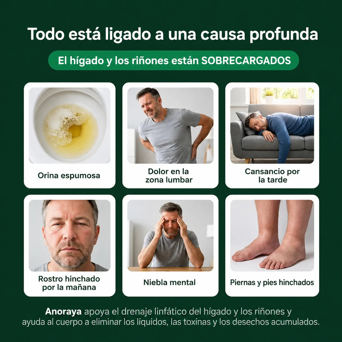 Anoraya - Drenaje linfático. Siente cómo tu cuerpo se rejuvenece en 60 días.